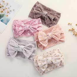 Baby Ribbon Headband Flower Toddler Infant Kids Hair Accessories Newborn Bow Turban Bandage Headwear Headwrap 1471