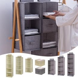 Storage Boxes Creative Wall Underwear Wardrobe Closet Hanging Bag Household Drawer Box Clothes Hangers Portable Shelves Organizer