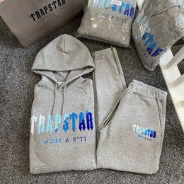 Trapstar tracksuit risquesuits de molhar de moletom masculino para moleto