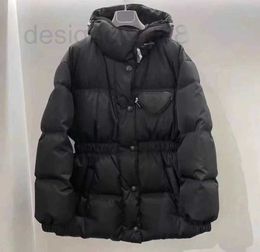 Women's Down & Parkas Designer jacket women coats Denim Terry Top FW fashion puffer jackets mens Blazers Triangle Budge Winter Thick Coats Long 1UWD