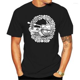 Men's T Shirts Men Cool Tee Shirt Panzertruppe Barettabzeichen Bundeswehr Panzer Wappen - Summer T-shirt Women Cartoon