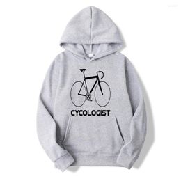 Men's Hoodies Cycologist Tri Blend Unisex Sweatshirts Mens Casual Tops Autumn Winter Pullover Vintage