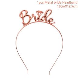 Hair Clips & Barrettes Accessories Bride To Be Tiara Crown Bridal Headband Bachelorette Women Party Wedding Ornamen 2023Hair Tris22