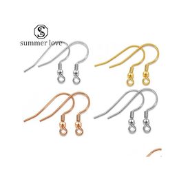 Charms High Quality 925 Sterling Sier Ear Hook Clasp Dangle Earring For Women Charm Prndent Accessories Jewelry Gifty Drop Delivery Dht73