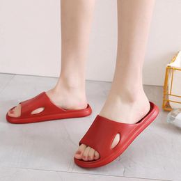 Slippers Woman Home Bathing Ladies Thicken Household Indoor Sandals Female Soft Bottom Fashion Summer 2023