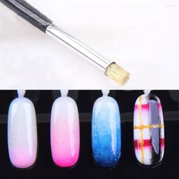 Nail Art Kits 1pcs UV Gel Acrylic Painting Drawing Pen Polish Transition Brush Tips Tool Manicure Accessories For Beauty