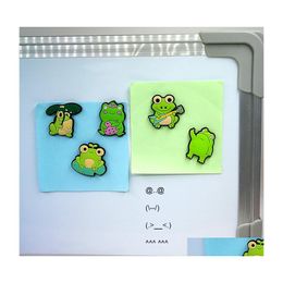 Fridge Magnets Frog Cat Butterfly Bee Pvc Colorf Blackboard Sticker Magnetic Refrigerator Cute Stickers Home Furnishing Dec Homefavor Dhizb