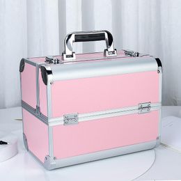 Storage Boxes Make Up Box Cute Cosmetic Makeup Organiser Jewellery Women For Cosmetics Bag Suitcase