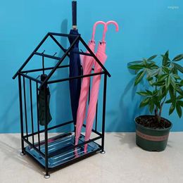 Hooks European Style Umbrella Stand El Lobby Commercial Office Entrance Storage Rack Multifunctional Household Products