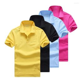 Men's Polos Cotton Summer Men Polo Shirt Short Sleeve High Quality Shirts Crocodile Brand Solid Jersey Breathable Tops Tees
