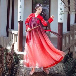 Stage Wear Traditional Dance Costume Embroidery Hanfu Women Folk Festival Outfit Chinese Fairy Dress Rave Performance Clothing DC4683