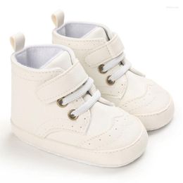 First Walkers Baby Shoes For Toddlers Children Girls Boys Solid Cross-tied Fashion Toddler Kids