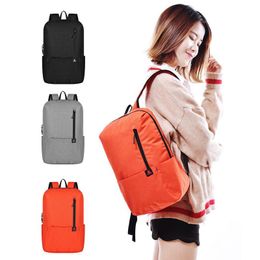 Outdoor Bags Waterproof Backpack Women Men Casual Nylon Breathable Lightweight Multiple Pockets Bag For Sport Leisure School Daily