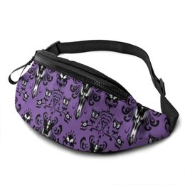 Waist Bags Spooky Bag Funny Polyester Pack Climbing Woman