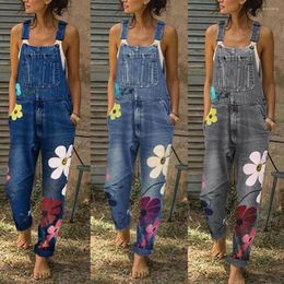 Women's Jeans Woman High Waist Pants Jumpsuits Long Sexy Denim Bib Women's Fashion Rompers Womens Jean Overalls