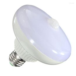 Est E27 15W 20W 5730 SMD LED Auto PIR Motion Sensor Infrared Energy Saving Light Bulb Cool White/Warm White AC220V Lamp/w