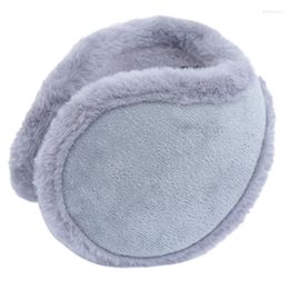 Berets Lncrease Thickening Autumn And Winter Adult Warm Earmuffs Men Women Plush Ear Warmers Outdoor Cold Bags Delm22