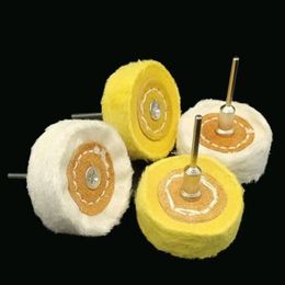 50mm Polishing Wheel Cloth Buffing Wheel Gold Silver Jewellery Mirror Polish Pad For Grinder Power Tool Accessories