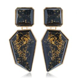 Dangle Earrings & Chandelier Designs For 2023 Include Blue Black Gold Irregular Female Geometric Drapery And Stylish Boho Jewelry