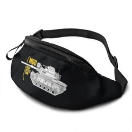 Waist Bags World Of Tanks Bag Male Fitness Pack Funny Polyester