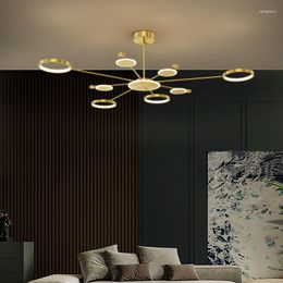 Pendant Lamps Modern Led Stone Luminaire Lights Hanglamp Kitchen Dining Bar Commercial Lighting Chandelier Bedroom Room