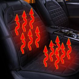 Car Seat Covers Heated Cushion Cover Heater Warmer 12V Auto Household Winter Cardriver Cushions