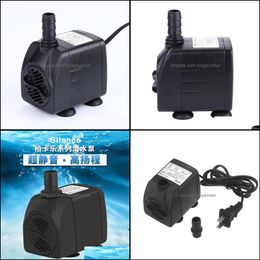 Aquariums Wholesale 1000L/H 15W Submersible Water Pump Hydroponic For Aquarium Rock Rrf14270 Drop Delivery Home Garden Pet Supplies F Otm70