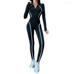 Active Sets Gym Sportswear Woman Fitness Suit 2023 Spring Yoga Kit Sport Workout Clothes For Women Tracksuit Female Set 2 Pcs L