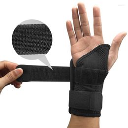 Wrist Support 1Pc Brace Forearm Splint Band Strap Pain Relieve Soft Moisture-Wicking Protector Pad Est