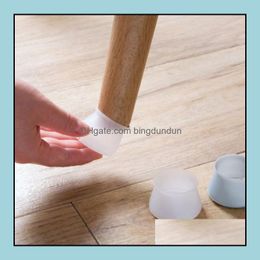 Other Home Garden Table Chair Leg Mat Sile Nonslip Caps Foot Protection Bottom Er Pads Wood Floor Protectors Sn3454 Drop Delivery Dhvp5