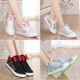 Athletic Shoes Spring Parent-child Casual Girls Lace Edge Canvas Wild Skate Summer Cool Kids EU30-40