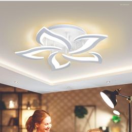 Pendant Lamps Modern LED Flower Ceiling Chandelier For Living Dining Study Room Bedroom Light Art Decor Lighting Lustre Fixtures