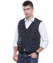 Men's Vests Fashion Waistcoat Coat Men Jacket Vest Slim Fit Heating Winter Lightweight Insulated Heated