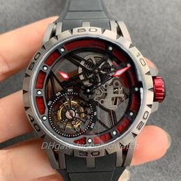 designer Watch BBR Men's Watch RDDBEX0479 with customized SEAGull RD505SQ Manual chain movement integrated Tourbillon energy storage power 50 hours titanium case