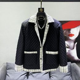 Men's Jackets A10914 Fashion Men's Coats & 2023 Runway Luxury European Design Party Style Clothing