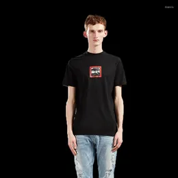 Men's T Shirts 2023 Fashion Simple Comfortable Sports Casual Round Neck Black Cotton T-shirt
