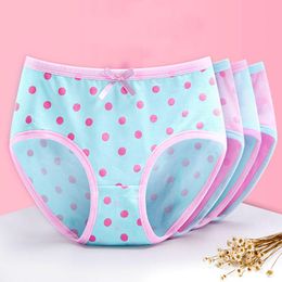 Panties High Quality 2 Pcs/lot Girls Briefs Child Underwear Teenage Girl Cotton Sweet Design Children Clothes 3-12Y