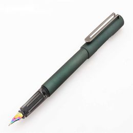 New Listing High Quality 6057 Deep green Colour School Supplies Student Office Stationary Colours Nib Fountain Pen Ink
