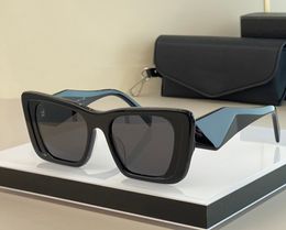 Black Grey 08YS Cat Eye Sunglasses for Women Sonnenbrille Shades Designer Sunglasses gafas de sol UV400 Protection Eyewear with Box