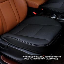 Car Seat Covers PU Leather Deluxe Cover Protector Backless Cushion 3D Full Front Pad