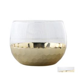 Mugs European Style Glass Water Beer Cup Juice Tea Drop Delivery Home Garden Kitchen Dining Bar Drinkware Dhyrt