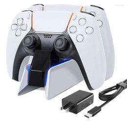 Game Controllers Dualsense Wireless Controller Charging Station Compatible With 5 US Plug