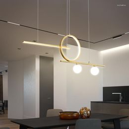 Pendant Lamps Modern Lamp Led Ceiling Hanging Chandelier Black Loft Living Dining Room Kitchen Lighting Fixture