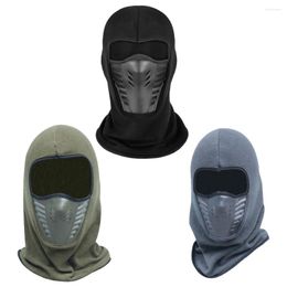 Motorcycle Helmets Winter Fleece Face Cover Breathable Balaclava Neck Warmer Thermal Head Motocross Motorbike Helmet Liner Caps