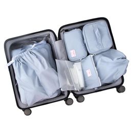 Storage Bags Portable Shoes Bag Set Clothes Reusable Waterproof Travel Underwear Neceser Household Items 50Storage