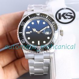 KS Made Mens watch 43mm Ceramic Bezel Sea Cal.2836/Cal.3135 Automatic Mechanical Watches Men Dive Stainless Steel Eta Sappire Glass Luminous Wristwatches