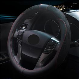 Steering Wheel Covers High Quality Sandwich Fabric Soft Anti-Slip Car-Styling Sport Auto