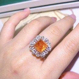 Wedding Rings 2023 Selling Full Open Ring Female High-end Fashion For Women Luxury Engegament Jewellery