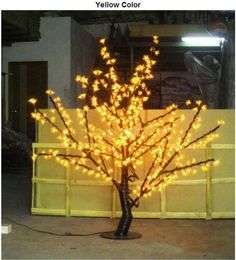 Christmas Decorations Outdoor LED Artificial Cherry Blossom Tree Light Lamp 864pcs Bulbs 1.8m Height 110/220VAC Fairy Garden Decor
