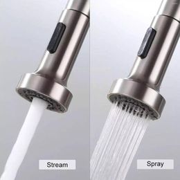 Kitchen Faucets Pull Out Faucet Sprayer Plating Nozzle Water Philtre Spray Saving Shower Bathroom Sink Basin Tap V9i0